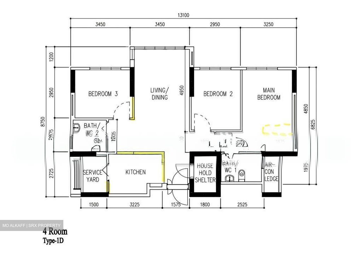 Blk 104A Alkaff Courtview (Toa Payoh), HDB 4 Rooms #507081201
